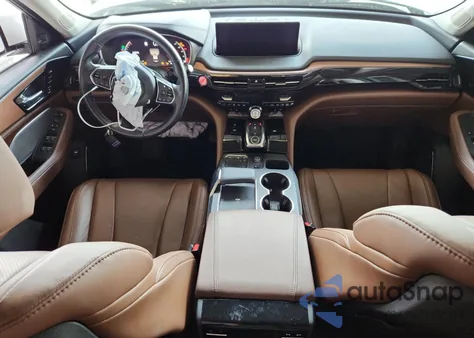 2022 Acura Mdx Technology z USA, uszkodzony, nr VIN 5J8YE1H44NL006991